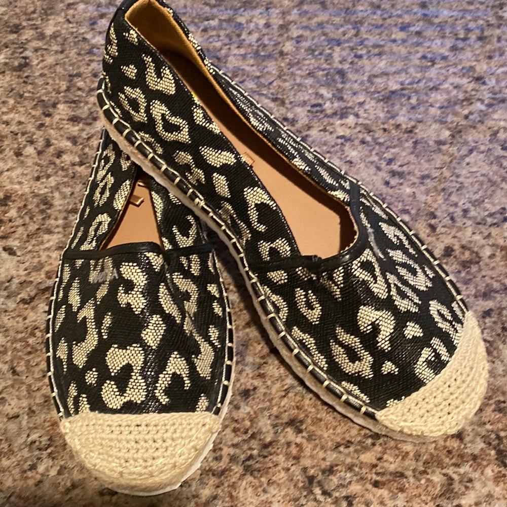 NEW NAUTICA Jett Espadrille Leopard Flats Size 9
